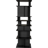 Pisa Shelf, Black Steel-Wall Shelves & Ledgers-Noir-LOOMLAN