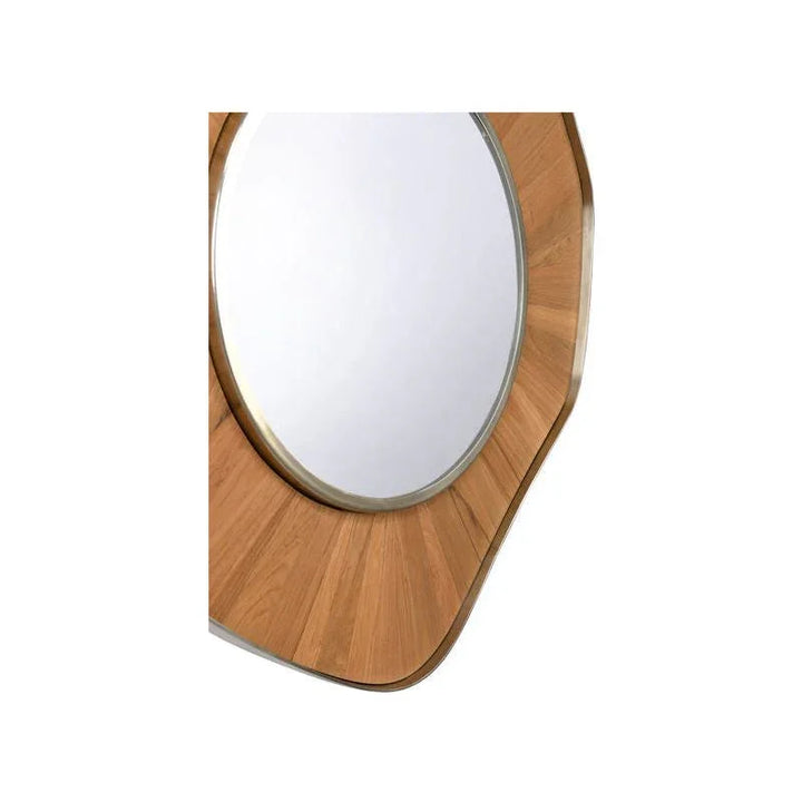 Pith Wood Framed Wall Mirror - LOOMLAN - Wildwood - Wall Mirrors