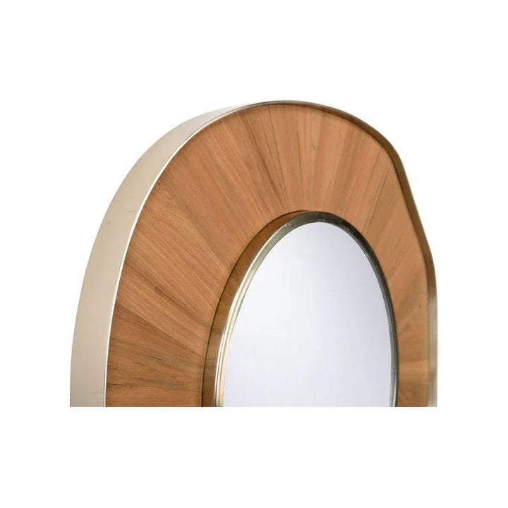 Pith Wood Framed Wall Mirror - LOOMLAN - Wildwood - Wall Mirrors