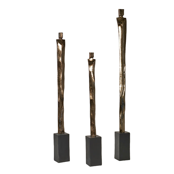 Plebeian Aluminum Sculpture 3PC