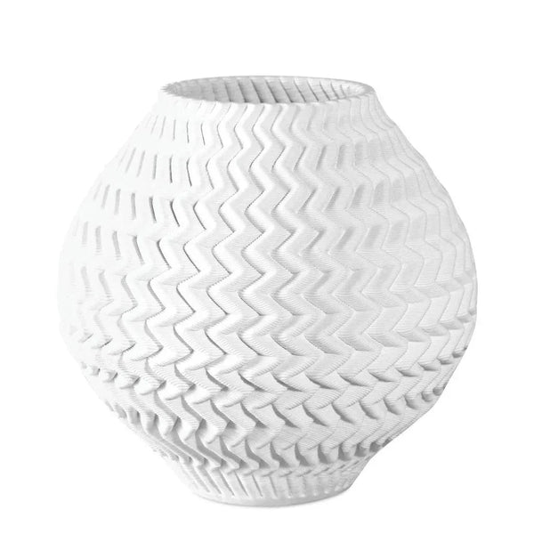 Plisse Medium Vase - LOOMLAN - Currey & Co - Vases & Jars