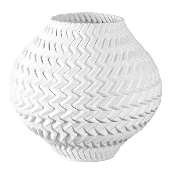 Plisse Small Vase - LOOMLAN - Currey & Co - Vases & Jars