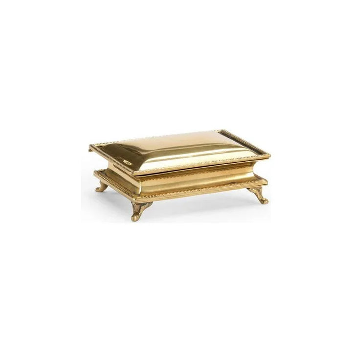 Polished Brass Masde Classic Box - LOOMLAN - Chelsea House - Boxes & Bowls