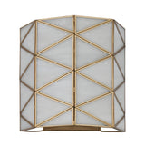 Polyhedron Modern Geometric Design Wall Sconce