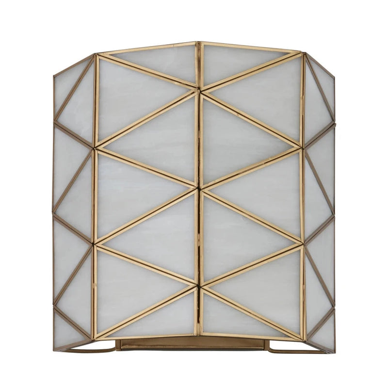 Polyhedron Modern Geometric Design Wall Sconce