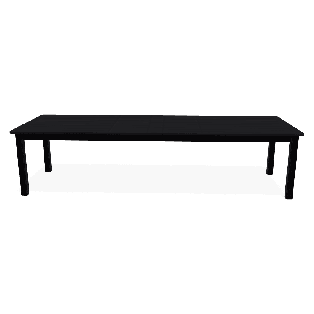 Polymer Rectangular Extension Dining Table