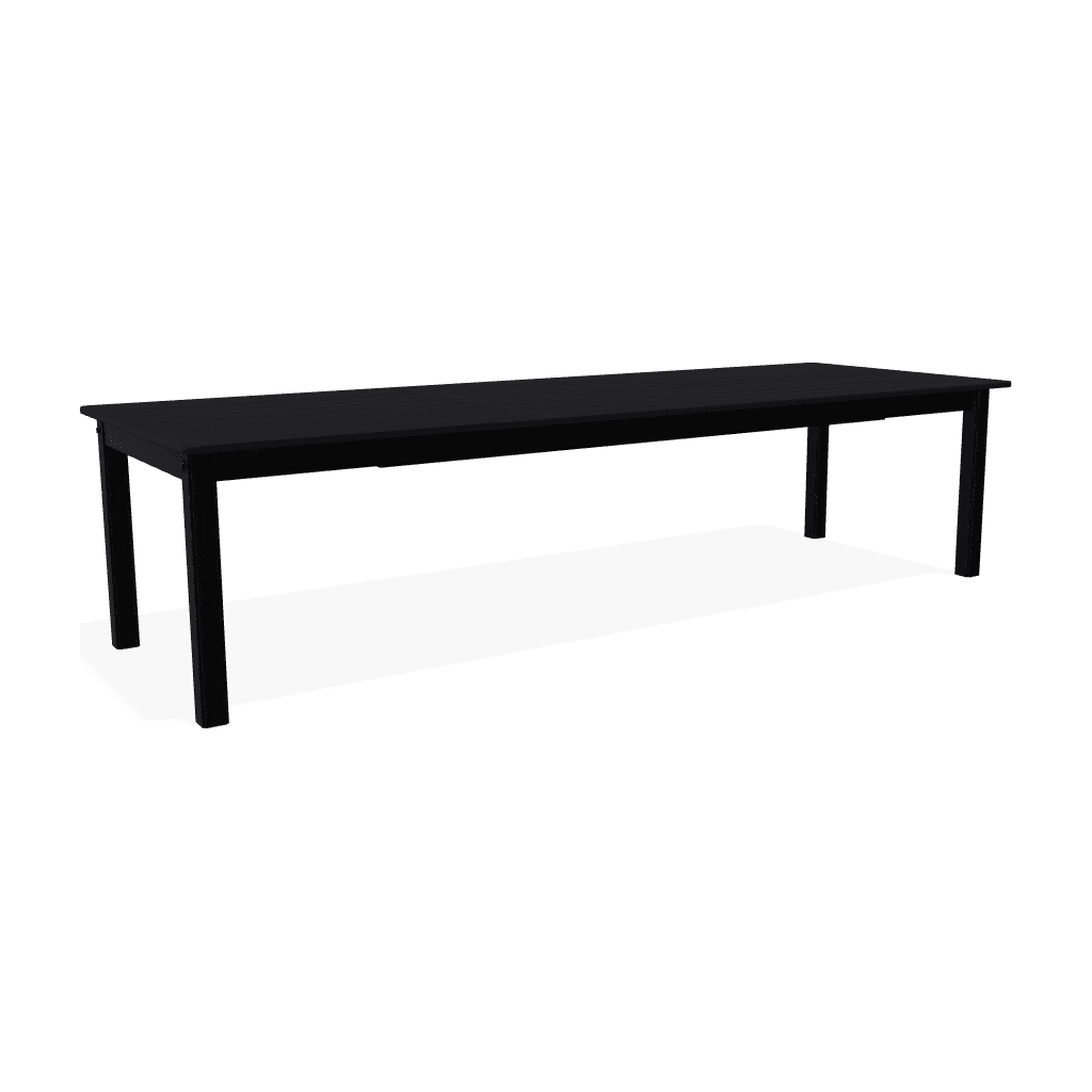 Polymer Rectangular Extension Dining Table