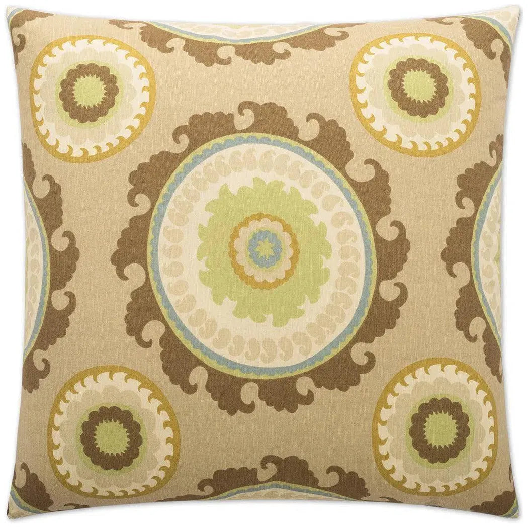 Ponderosa Sage Lime Throw Pillow With Insert