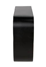 Ponte Console, Black Steel-Console Tables-Noir-LOOMLAN