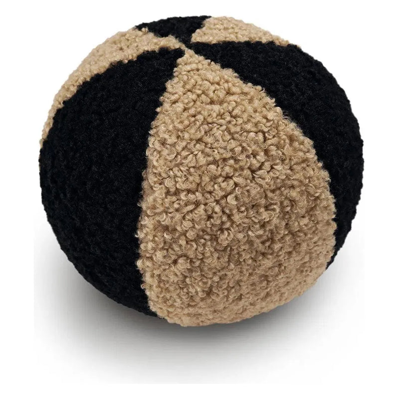 Poodle Ball II Jet Black Throw Pillow Insert