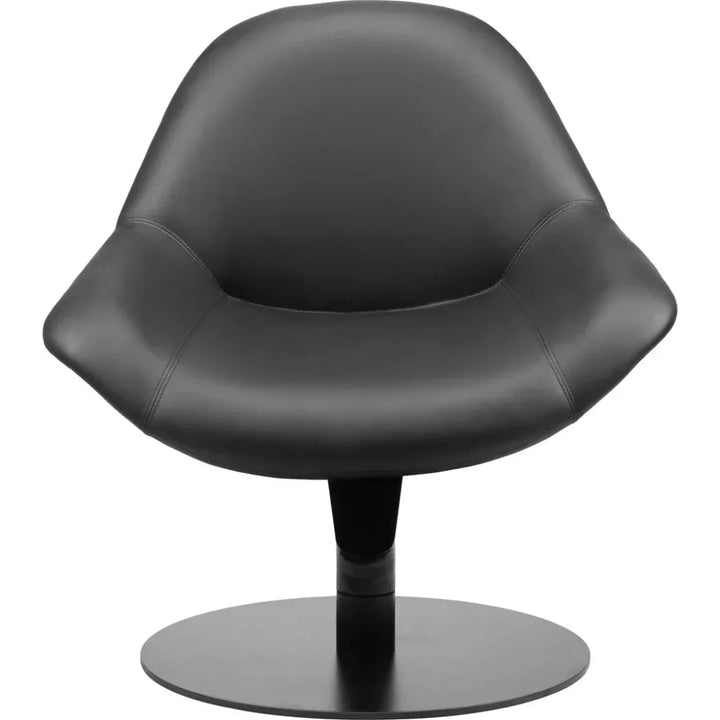 Poole Wood & Steel Black Accent Chair - LOOMLAN - Zuo Modern - Accent Chairs