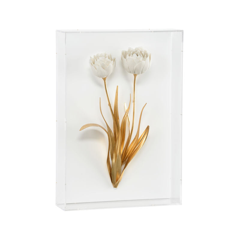 Porcelain Flowers Hamdmade Artwork-Artwork-Chelsea House-Flowers C-LOOMLAN