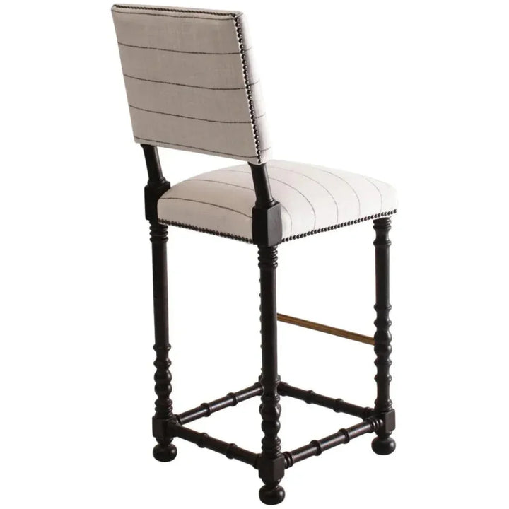 Portuguese Textile Barstool - LOOMLAN - Peninsula Home - Bar Stools