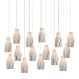 Posh Modern Light Fixture Porcelain Pendant