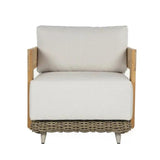 Potenza Armchair Palazzo Cream Stain Resistant Teak