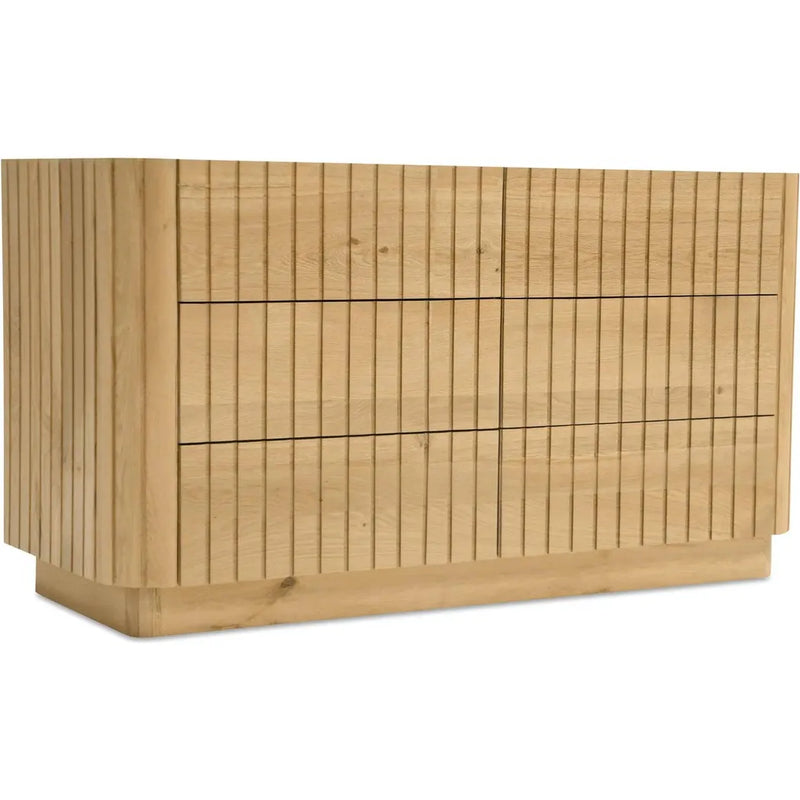 Povera Wood 6 Drawer Dresser