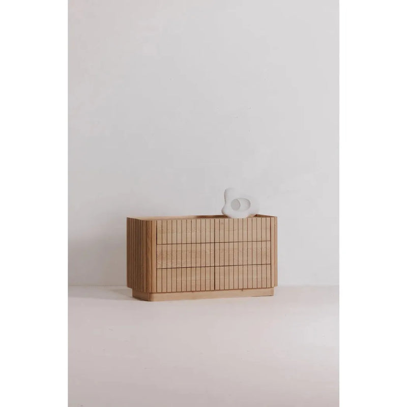 Povera Wood 6 Drawer Dresser