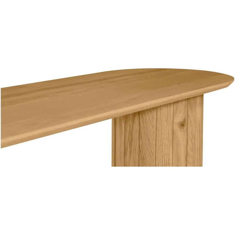 Povera Wood Dining Bench-Dining Benches-Moe's Home-LOOMLAN