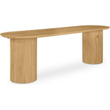 Povera Wood Dining Bench-Dining Benches-Moe's Home-LOOMLAN