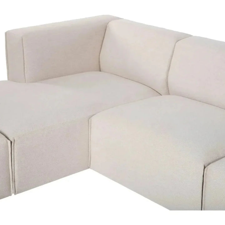 Premium L-Shaped Tight Back Left Sectional Couch - LOOMLAN