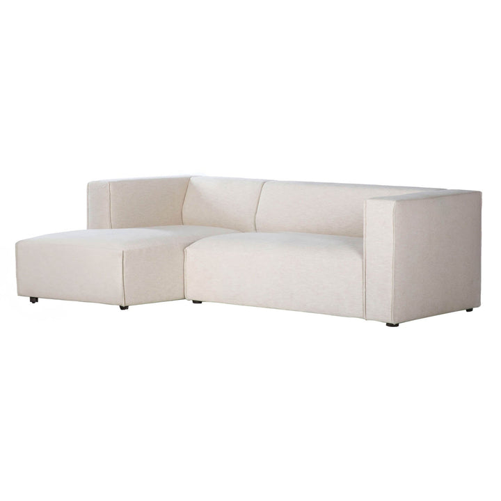 Premium Performance Fabric Small Modular Sectional-Modular Sofas-LH Imports-Left Facing-LOOMLAN