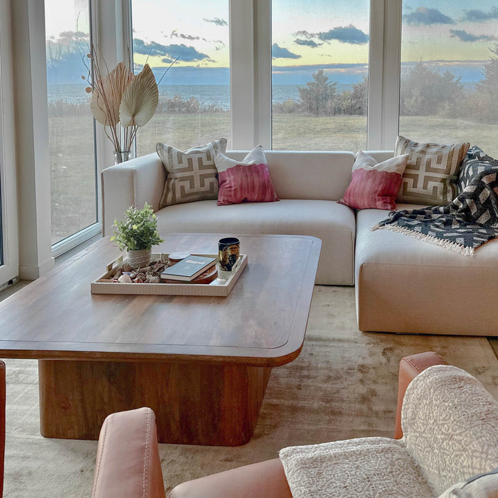 Premium Performance Fabric Small Modular Sectional-Modular Sofas-LH Imports-LOOMLAN