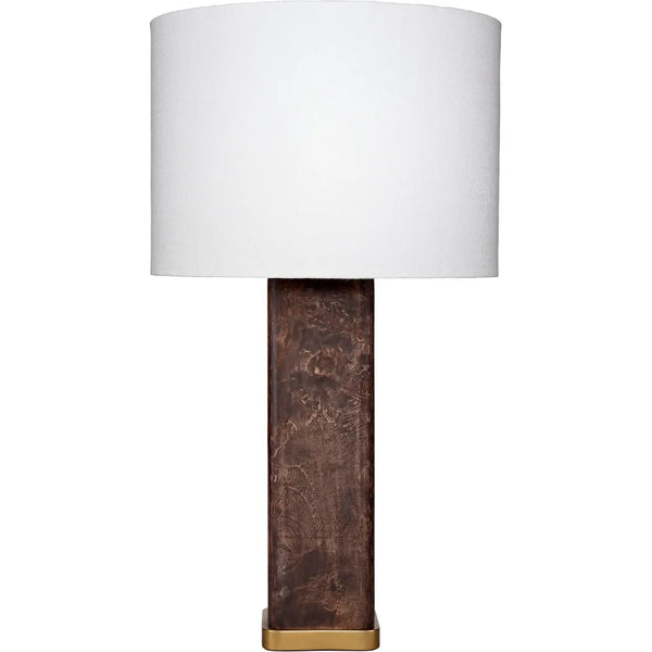 Preston Burl Wood Table Lamp & Unique