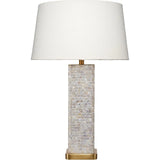 Preston Mother of Pearl Table Lamp by Jamie Young