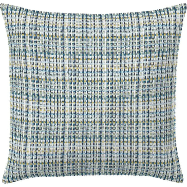 Principle Lagoon Handmade Outdoor Pillow-Outdoor Pillows-Earnest Collection-20" Square-LOOMLAN
