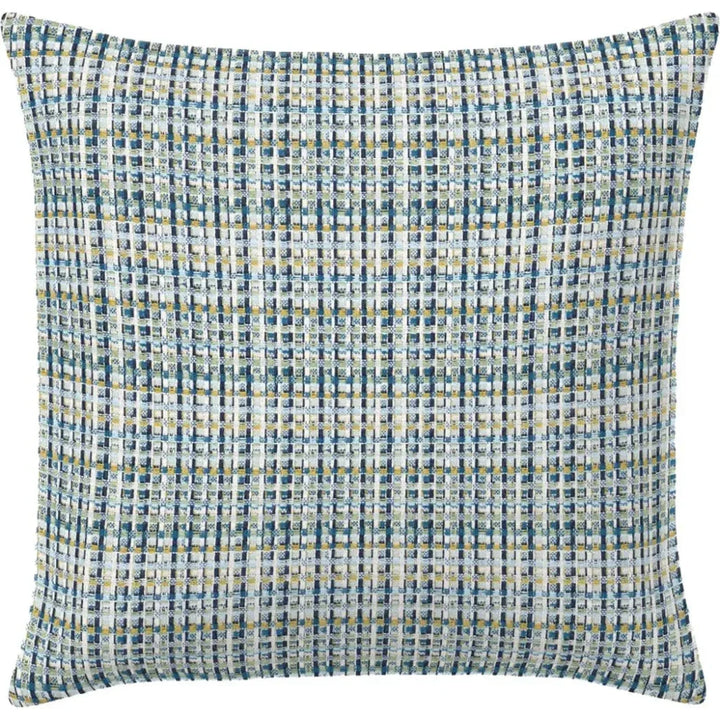 Principle Lagoon Handmade Outdoor Pillow-Outdoor Pillows-Earnest Collection-20" Square-LOOMLAN