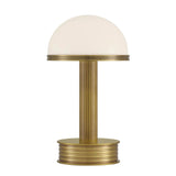 Promenade Brass Cordless Rechargeable Table Lamp