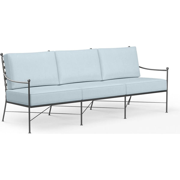 Provence Sunbrella Outdoor Couch-Outdoor Sofas & Loveseats-Sunset West-Canvas Skyline-LOOMLAN