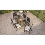 Provence Sunbrella Outdoor Dining Chair 2PC-Outdoor Dining Chairs-Sunset West-LOOMLAN