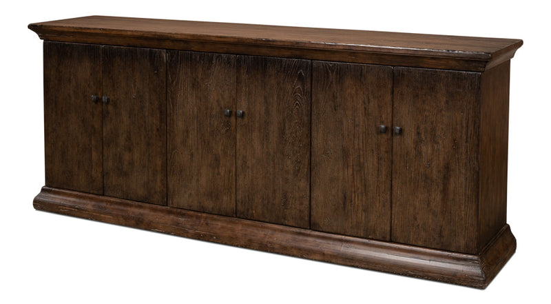 Provincial Storage Sideboard Cabinet For Living Room-Sideboards-Sarreid-LOOMLAN
