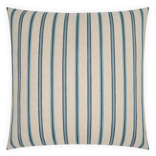 Pryce Blue Throw Pillow