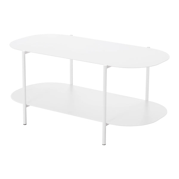 Pullman Coffee Table White Coffee Tables LOOMLAN By Zuo Modern
