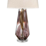 Purple Blown Glass Watercolor Table Lamp Table Lamps LOOMLAN By Jamie Young