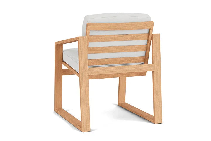 Pursuit Aluminum Outdoor Dining Armchair-Outdoor Dining Chairs-Lloyd Flanders-LOOMLAN