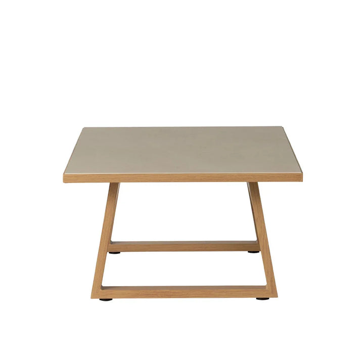 Pursuit Aluminum Rectangular Outdoor Cocktail Table-Outdoor Coffee Tables-Lloyd Flanders-LOOMLAN