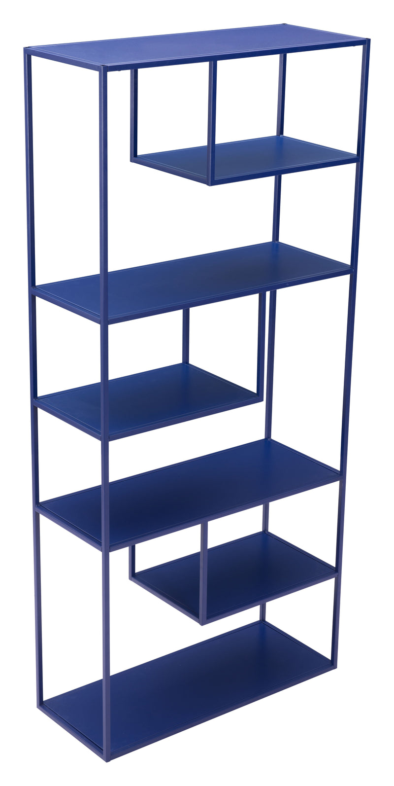 Pylo Shelf Blue-Wall Shelves & Ledgers-Zuo Modern-LOOMLAN