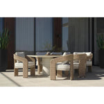 Pylos Fabric Outdoor Dining Armchair