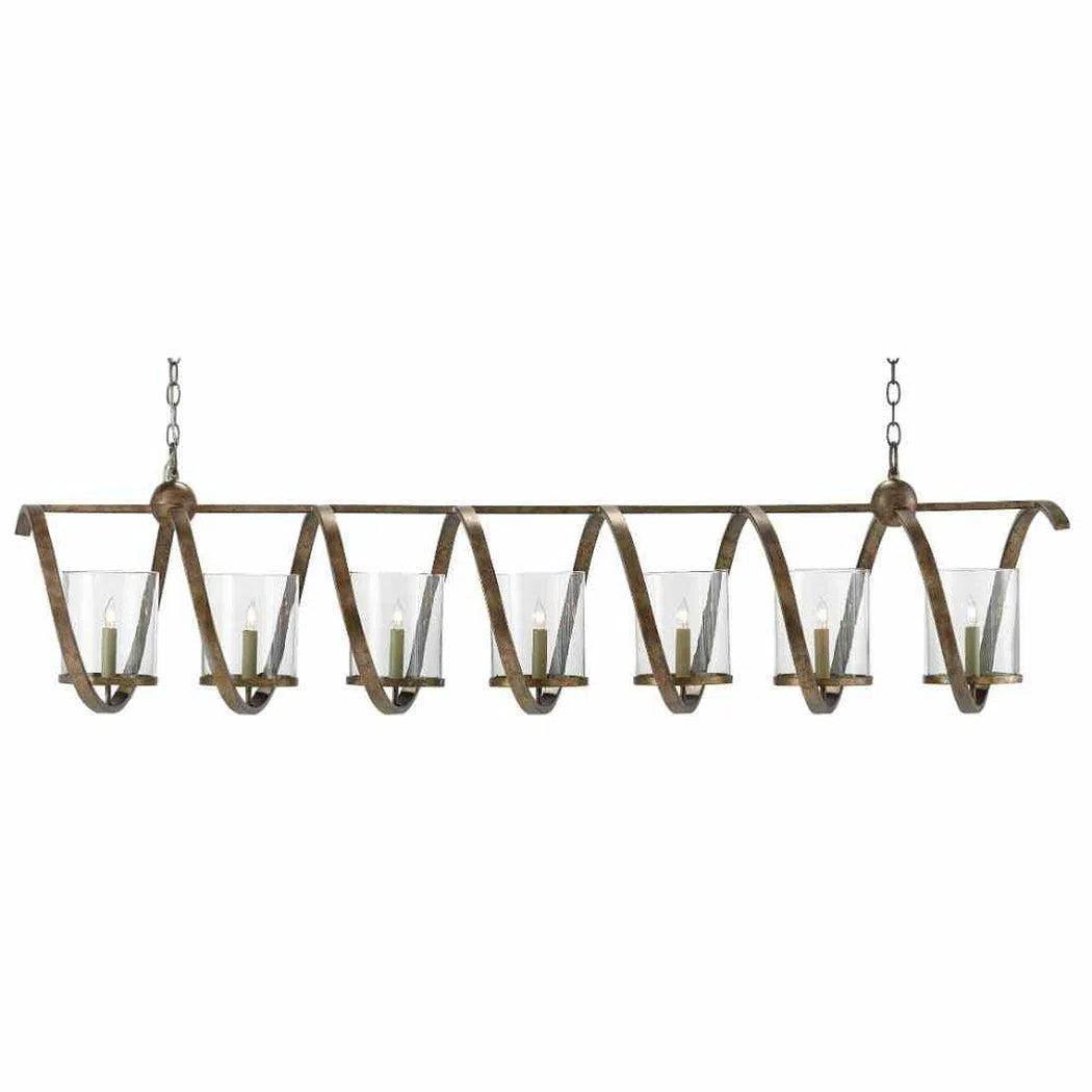 Pyrite Bronze Maximus Grande Chandelier