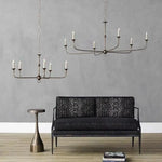 Pyrite Bronze Nottaway Bronze Large Chandelier