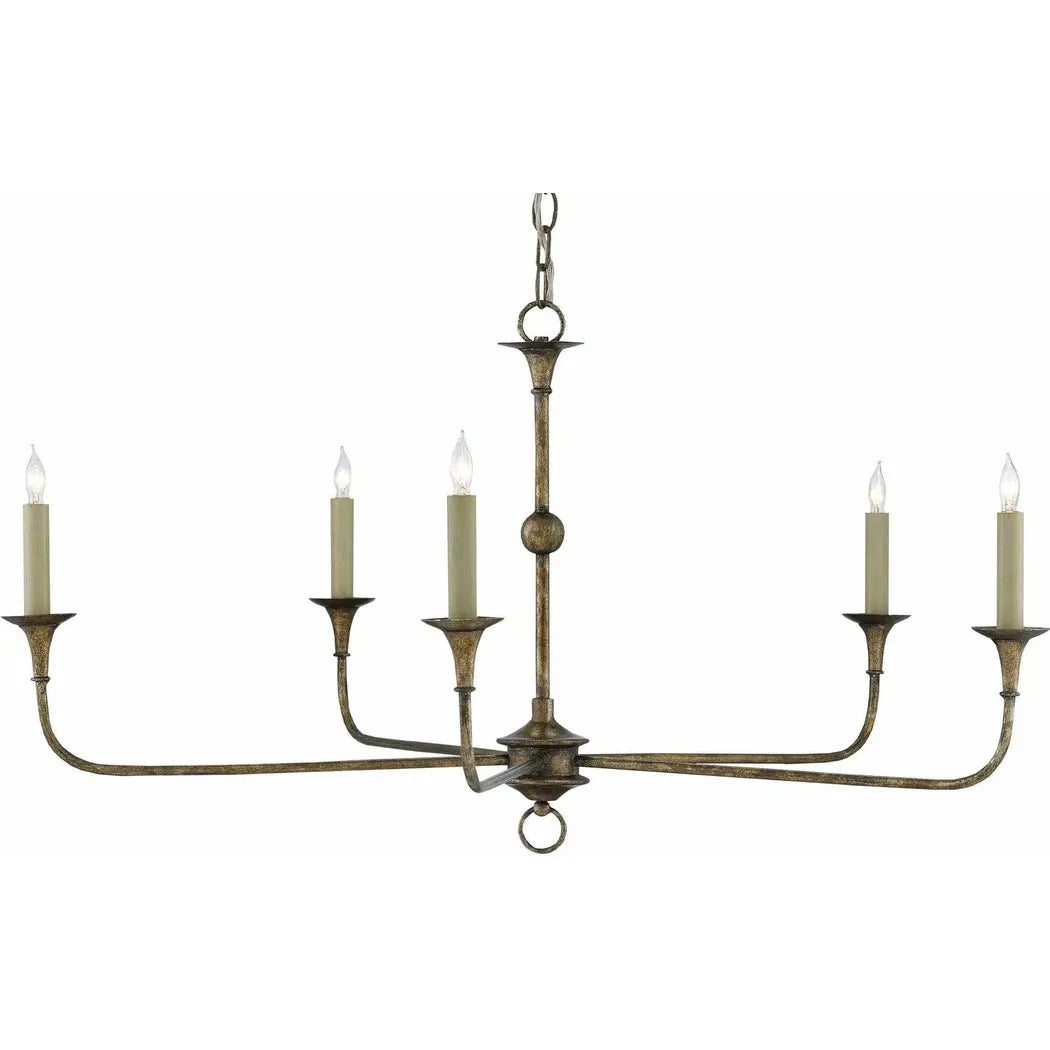 Pyrite Bronze Nottaway Bronze Small Chandelier