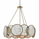 Pyrite Bronze Raj Mirror Oliveri Chandelier