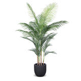 Faux Botanical Outdoor Madagascar Palm Planter