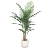 Faux Botanical Outdoor Madagascar Palm Planter