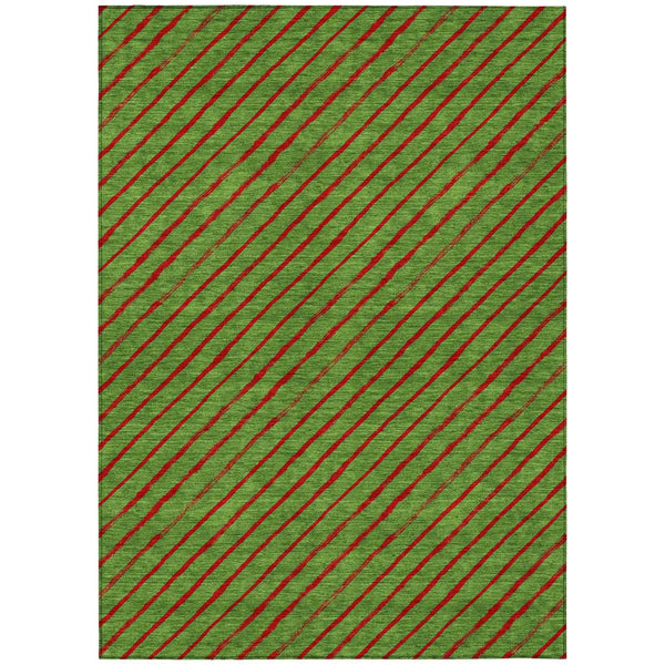 Quaaris Fern Washable Indoor-Outdoor Rug
