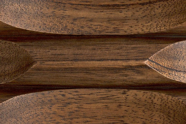 Quadrant Wood Dark Walnut Sideboard With 2 Doors-Sideboards-Noir-LOOMLAN