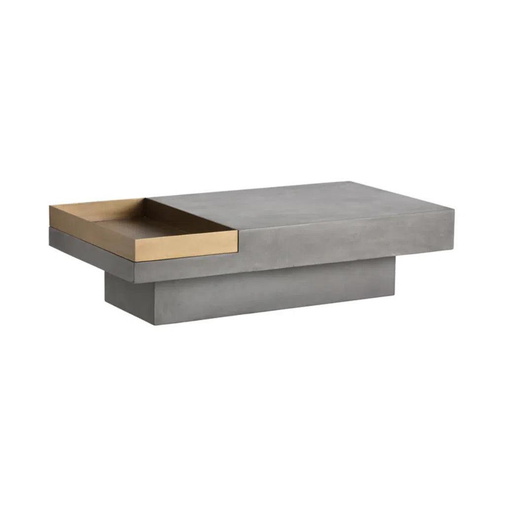 Quill Natural Concrete Coffee Table